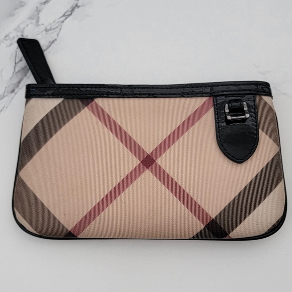 Burberry Checkered Wristlet / Wallet - Picture 2 of 3